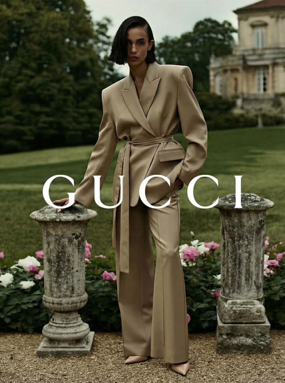 Кампания Gucci, AI-генерация